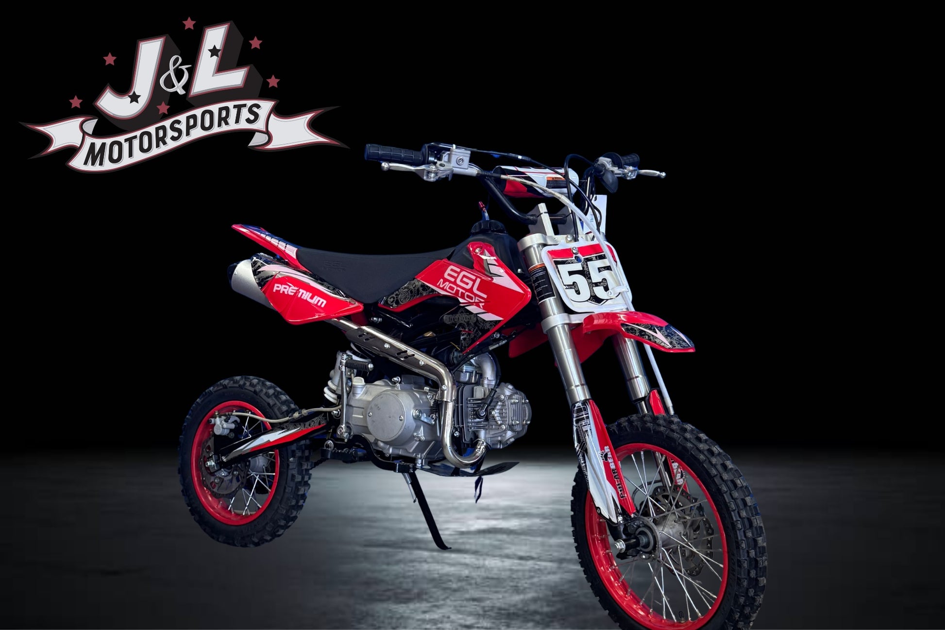 EGL Premium Manual 125cc Dirt Bike