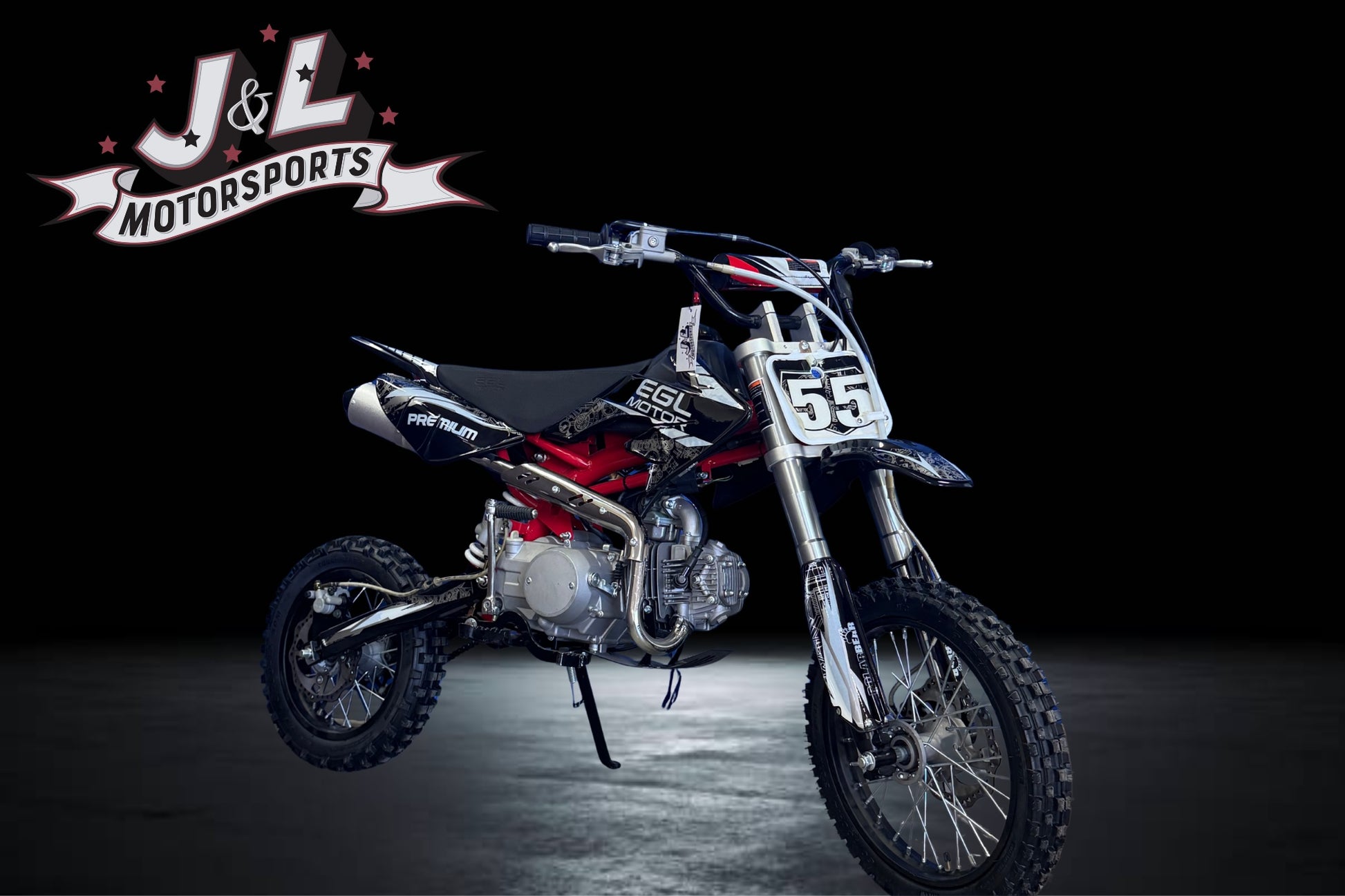 EGL Premium Manual 125cc Dirt Bike