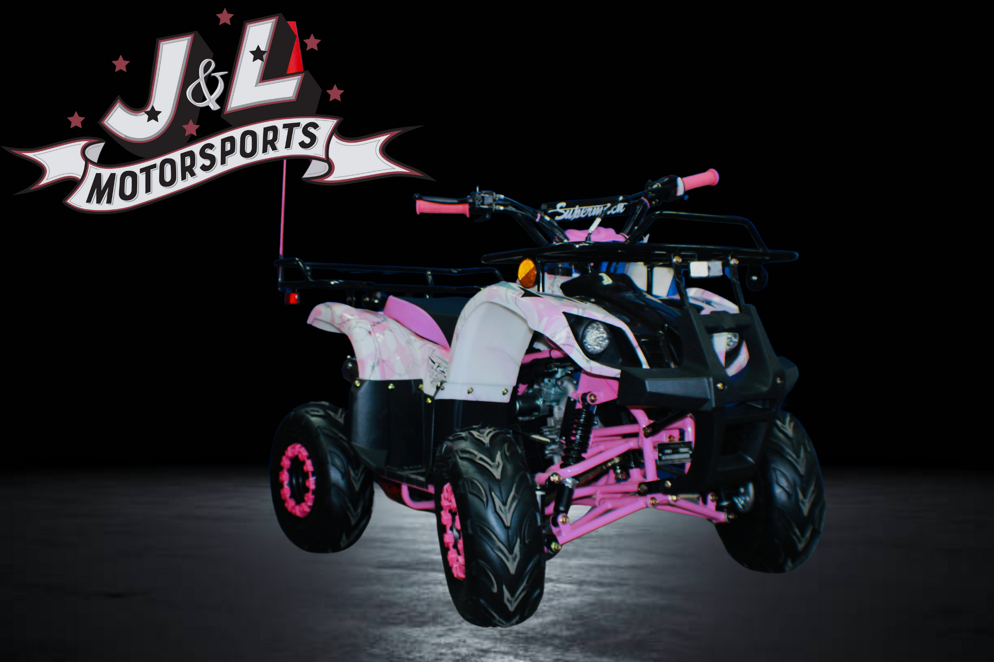 ATV Supermach de 125 CC con llanta de 7 pulgadas
