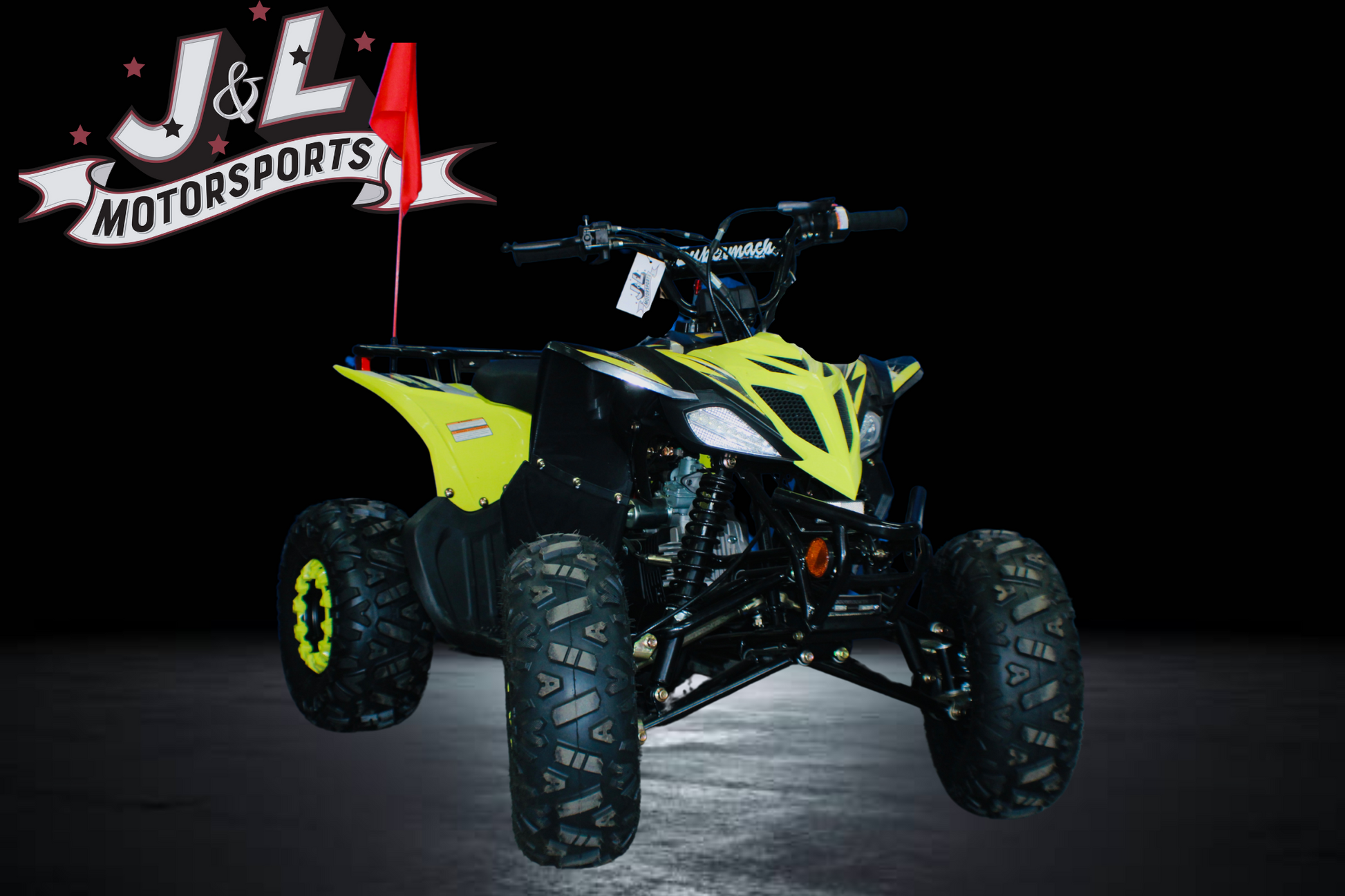 ATV Supermach de 125 cc con llanta de 8 pulgadas